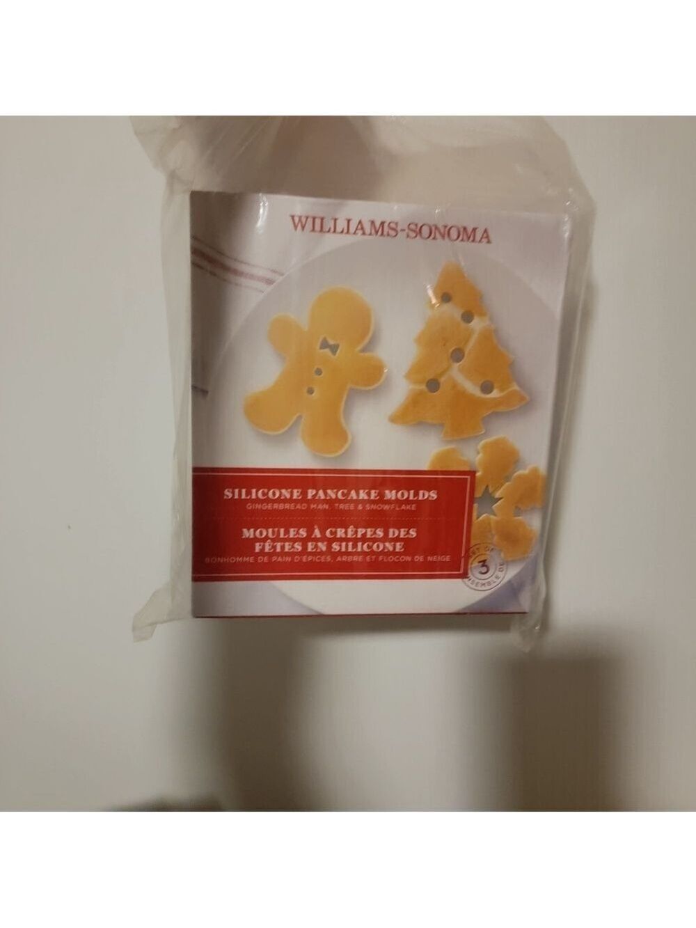 Williams Sonoma Pancake Molds Set of 3